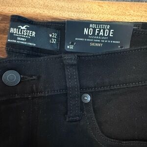 Hollister Jet Black Skinny Jeans